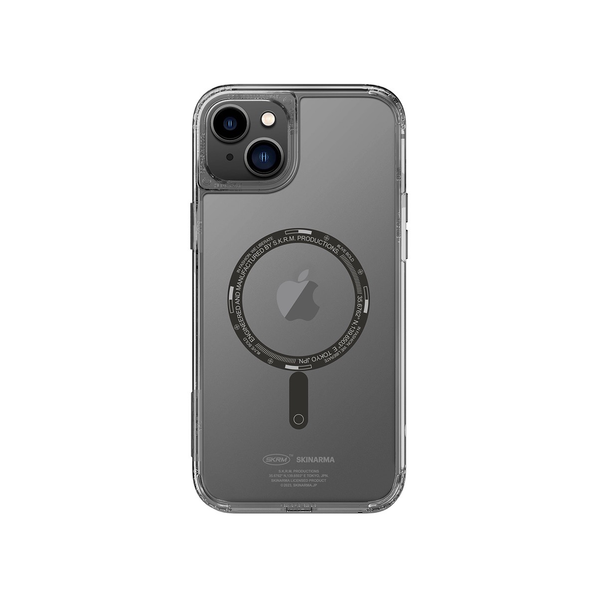 Funda Skinarma Saido (Mag-Charge) Humo para iPhone 14 Plus