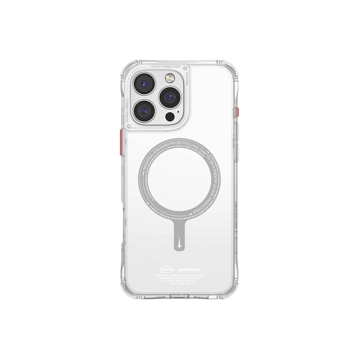 Foto 2 pulgar | Funda para iPhone 16 Pro Transparente Saido Skinarma