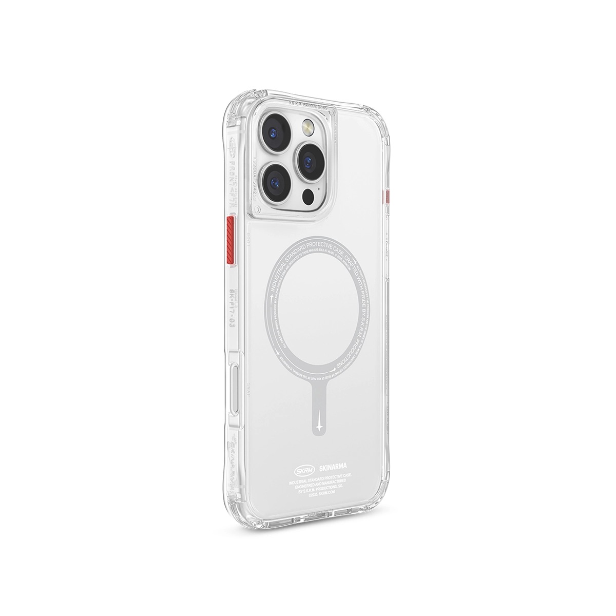 Foto 2 | Funda para iPhone 16 Pro Transparente Saido Skinarma