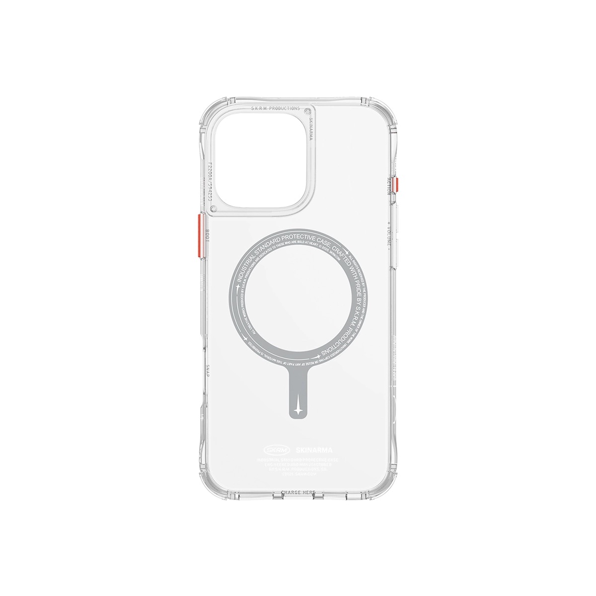 Foto 5 pulgar | Funda para iPhone 16 Pro Transparente Saido Skinarma