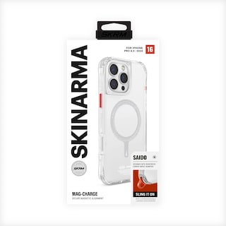 Foto 5 | Funda para iPhone 16 Pro Transparente Saido Skinarma