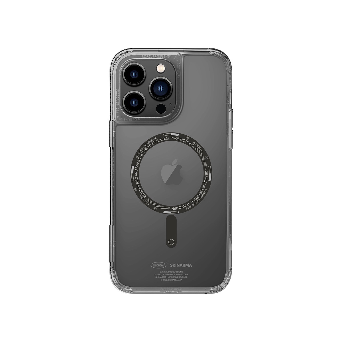 Funda Skinarma Saido (Mag-Charge) Humo para iPhone 14 Pro Max