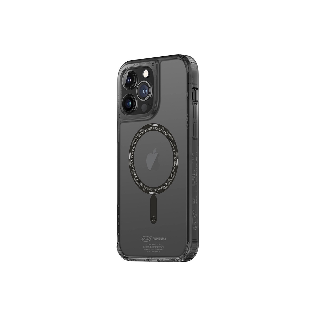 Foto 4 pulgar | Funda Skinarma Saido (Mag-Charge) Humo para iPhone 14 Pro Max