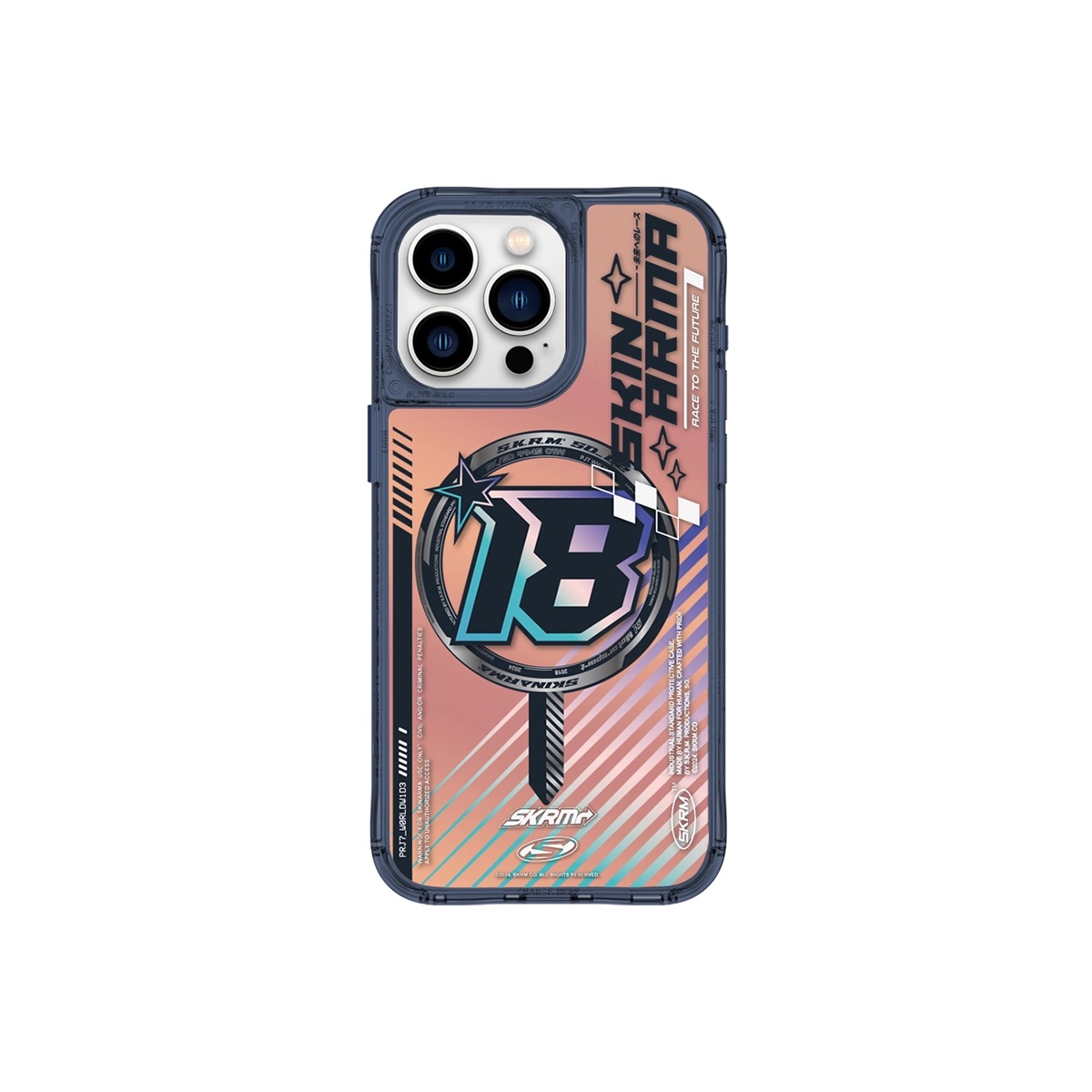 Foto 1 | Funda para iPhone 15 Pro Azul Drift de Skinarma