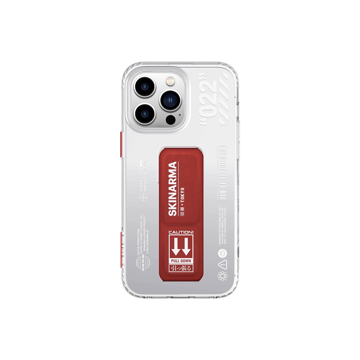 Foto 2 pulgar | Funda Skinarma Taihi Sora Rojo para iPhone 14 Pro