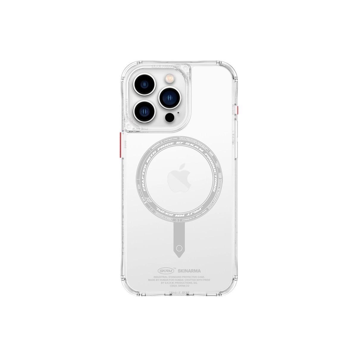Foto 2 pulgar | Funda para iPhone 15 Pro Transparente Saido (mag-charge) de Skinarma
