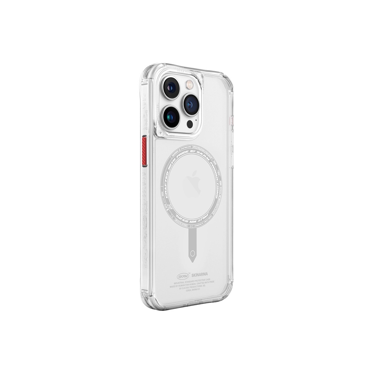 Foto 3 pulgar | Funda para iPhone 15 Pro Transparente Saido (mag-charge) de Skinarma