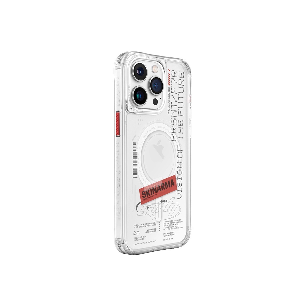Foto 3 pulgar | Funda para iPhone 15 Pro Max Transparente Orion (mag-charge) de Skinarma