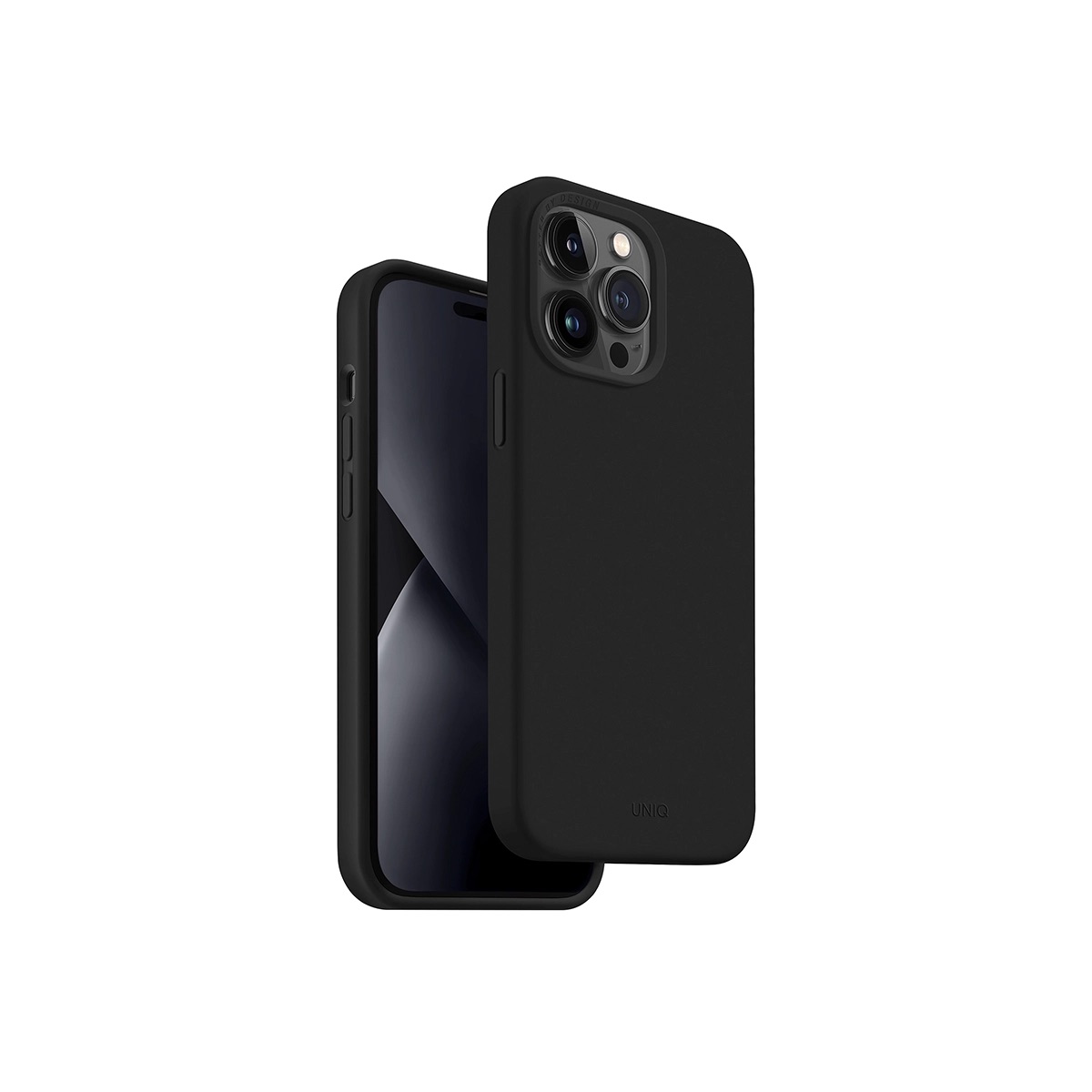 Funda Para Iphone 14 Pro Max Negro Lino De Uniq