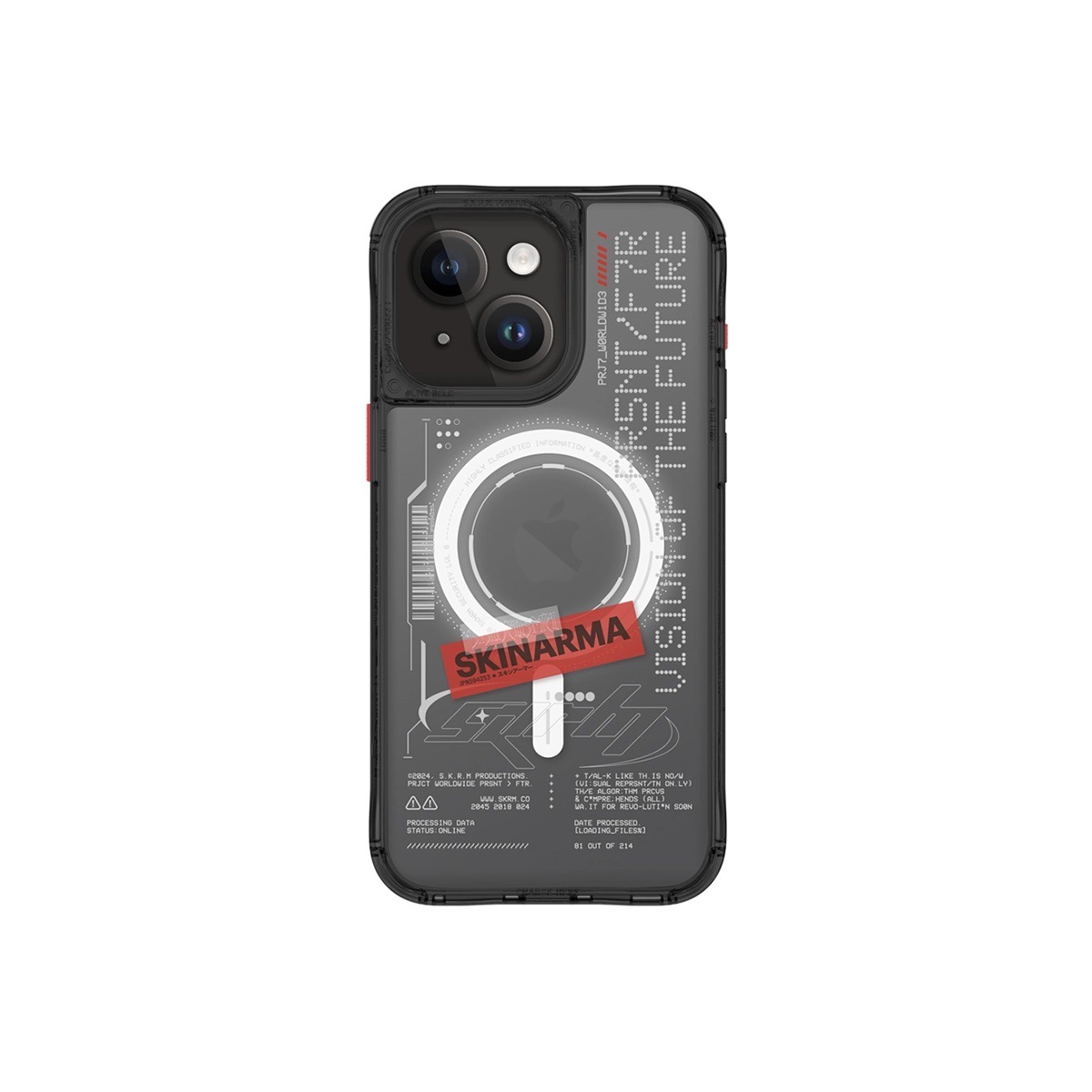 Foto 2 pulgar | Funda para iPhone 15 Negro Orion (mag-charge) de Skinarma