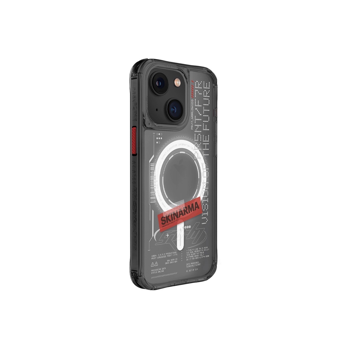 Foto 3 pulgar | Funda para iPhone 15 Negro Orion (mag-charge) de Skinarma