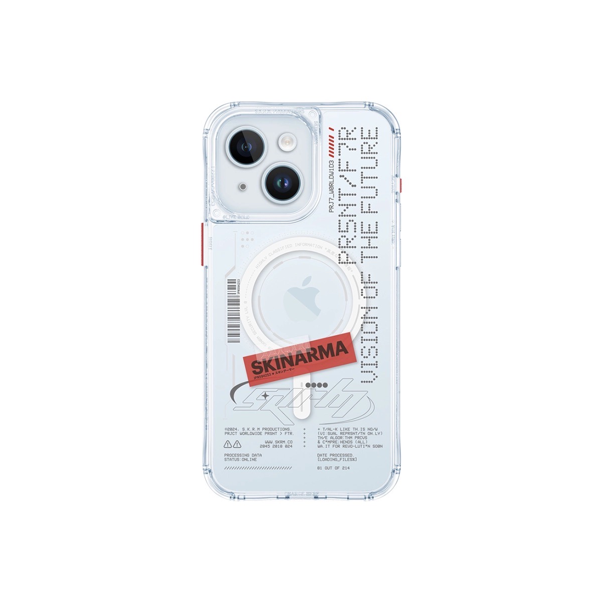Foto 2 pulgar | Funda para iPhone 15 Transparente Orion (mag-charge) de Skinarma