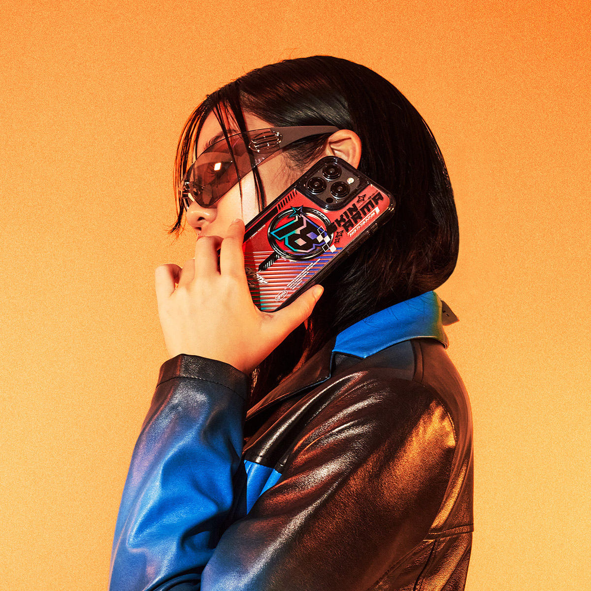 Foto 4 pulgar | Funda para iPhone 15 Pro Max Azul Drift de Skinarma