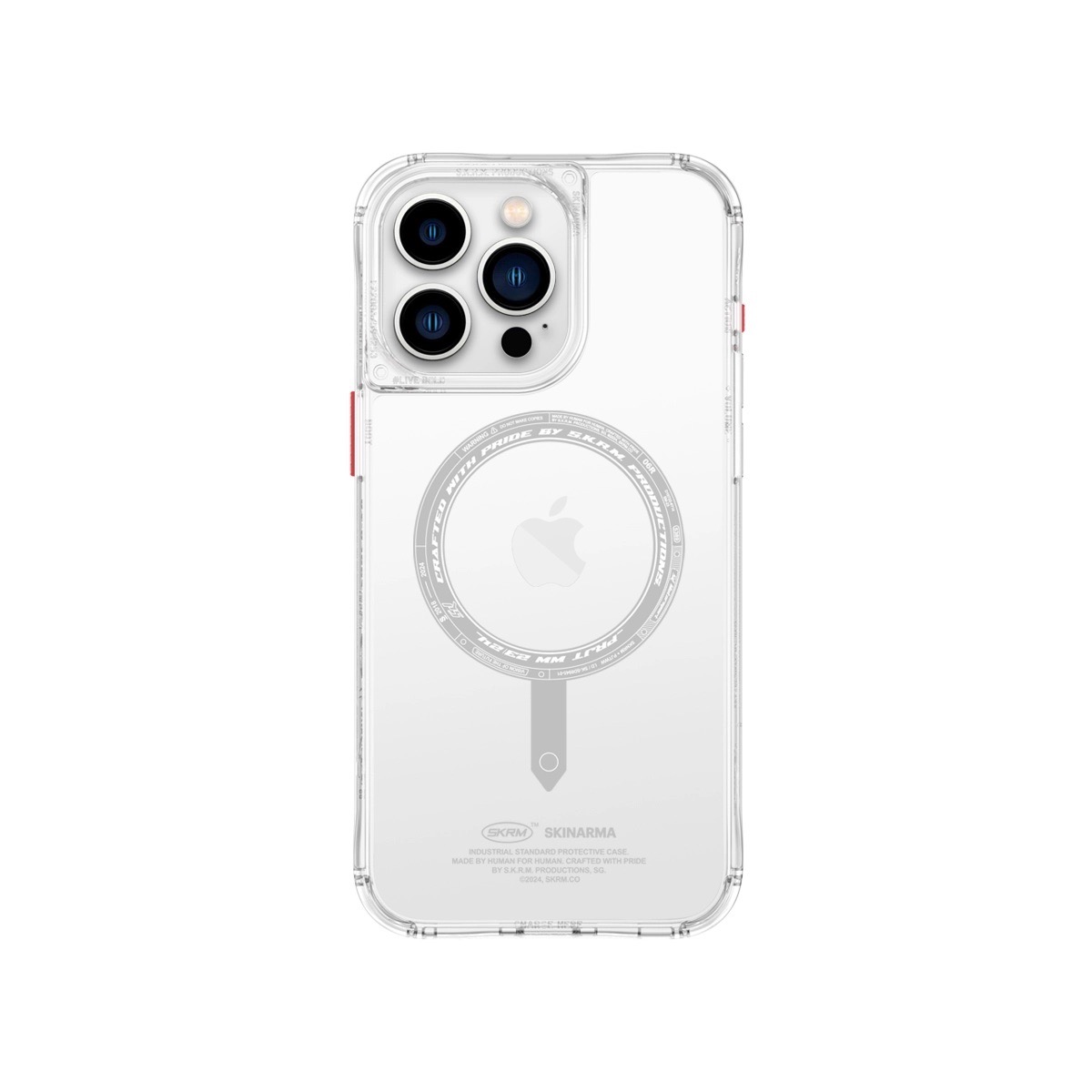 Foto 2 pulgar | Funda para iPhone 15 Pro Max Transparente Saido (mag-charge) de Skinarma