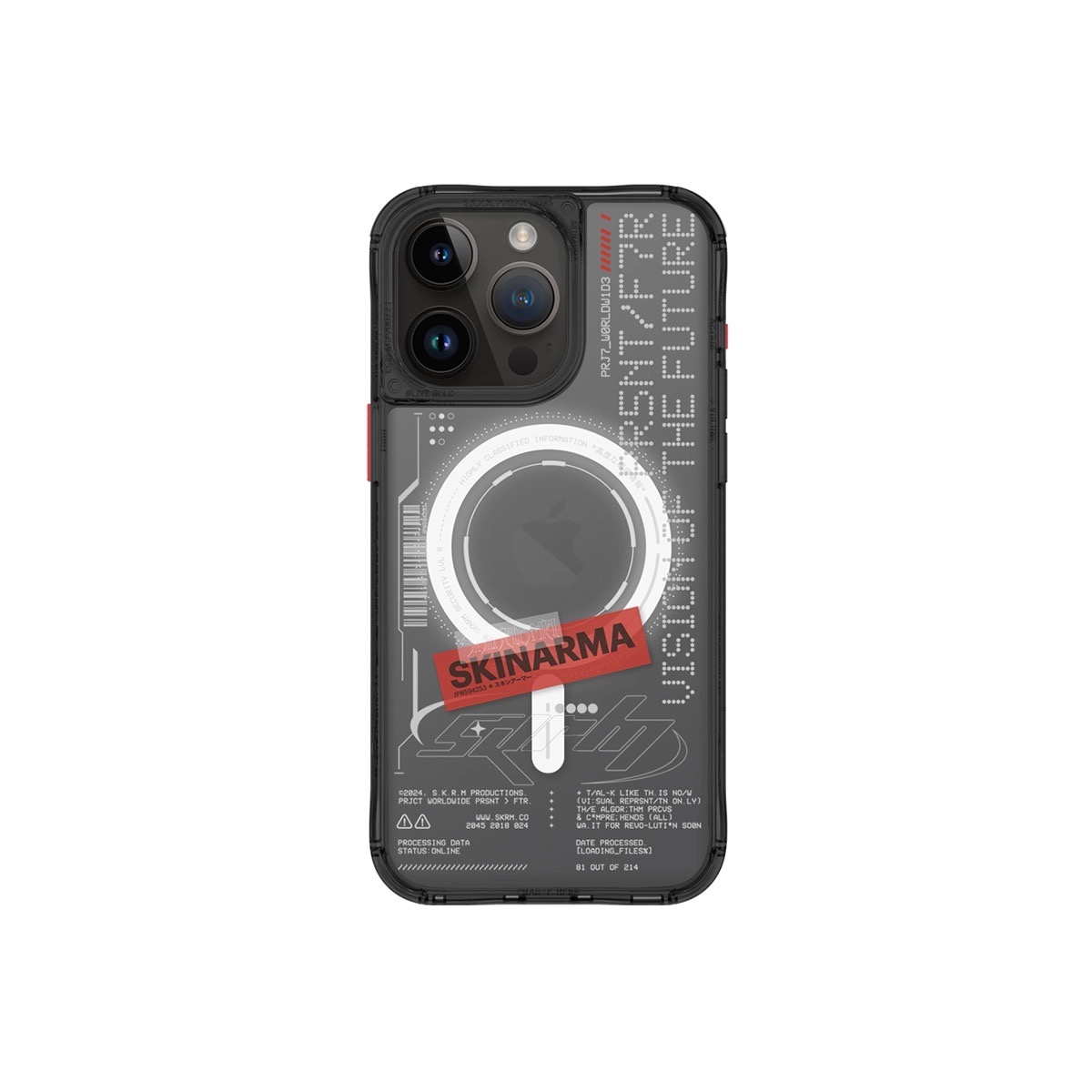 Foto 1 | Funda para iPhone 15 Pro Negro Orion (mag-charge) de Skinarma