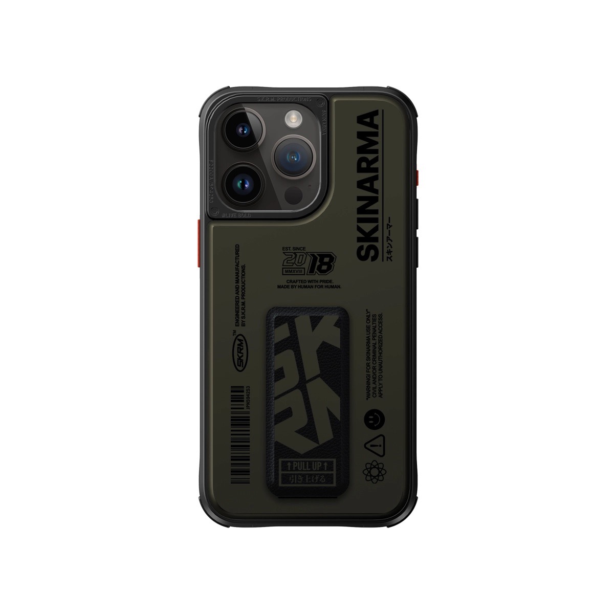 Foto 2 pulgar | Funda para iPhone 15 Pro Max Verde Estaño Spunk (mag-charge) de Skinarma