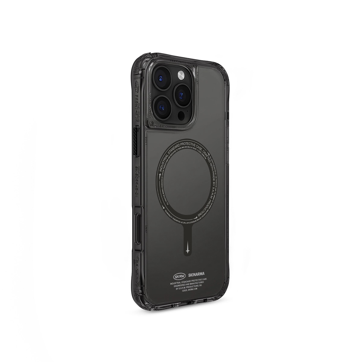 Foto 4 pulgar | Funda Para Iphone 16 Pro Max  Skinarma Negro Saido
