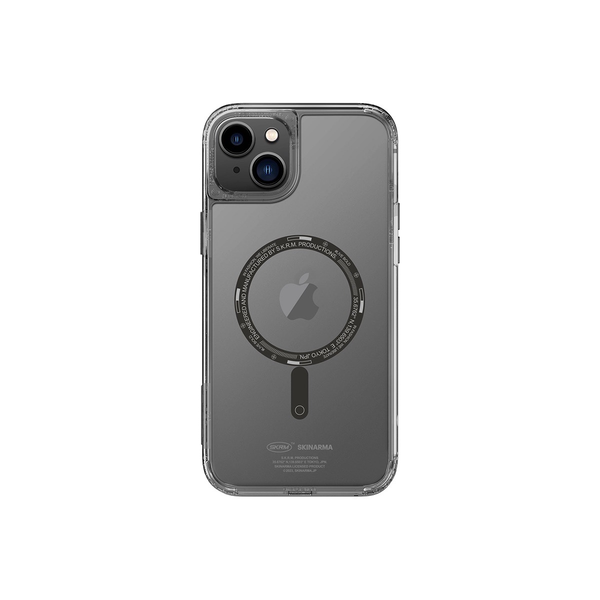 Funda Skinarma Saido (Mag-Charge) Humo para iPhone 14