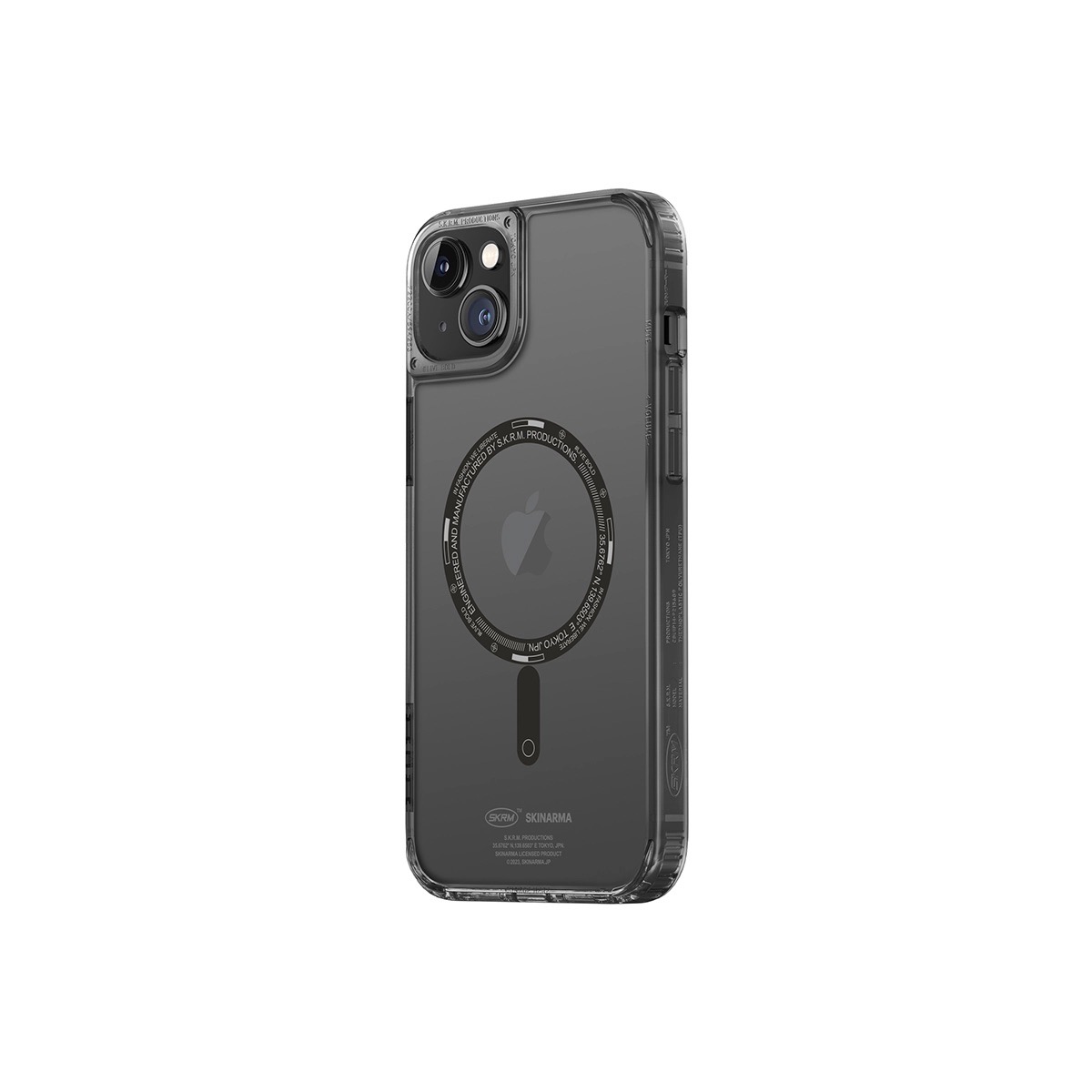 Foto 4 pulgar | Funda Skinarma Saido (Mag-Charge) Humo para iPhone 14