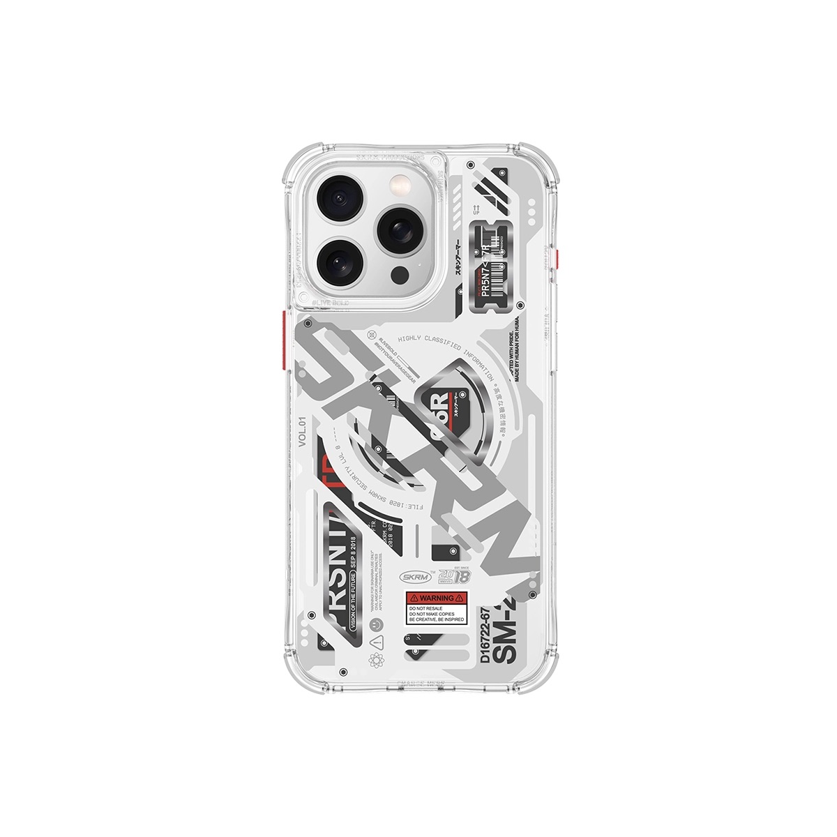 Foto 2 pulgar | Funda Skinarma Ekho (Mag-Charge) Transparente para iPhone 15 Pro
