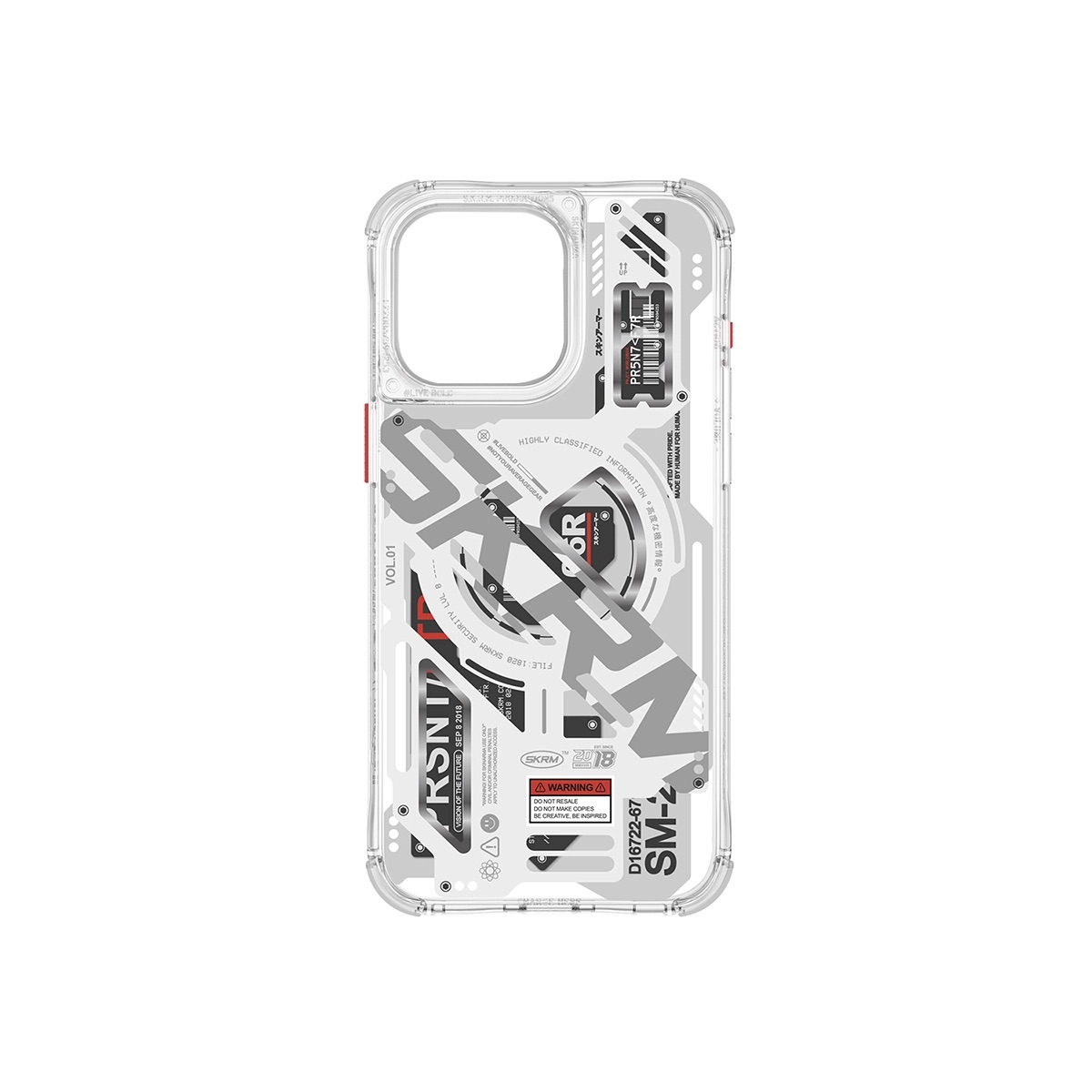 Foto 4 pulgar | Funda Skinarma Ekho (Mag-Charge) Transparente para iPhone 15 Pro