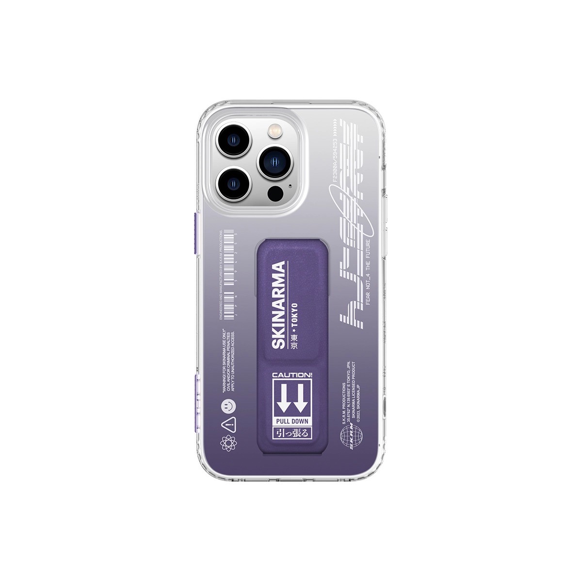 Funda para iPhone 14 Pro Morado Taihi Kobai Skinarma
