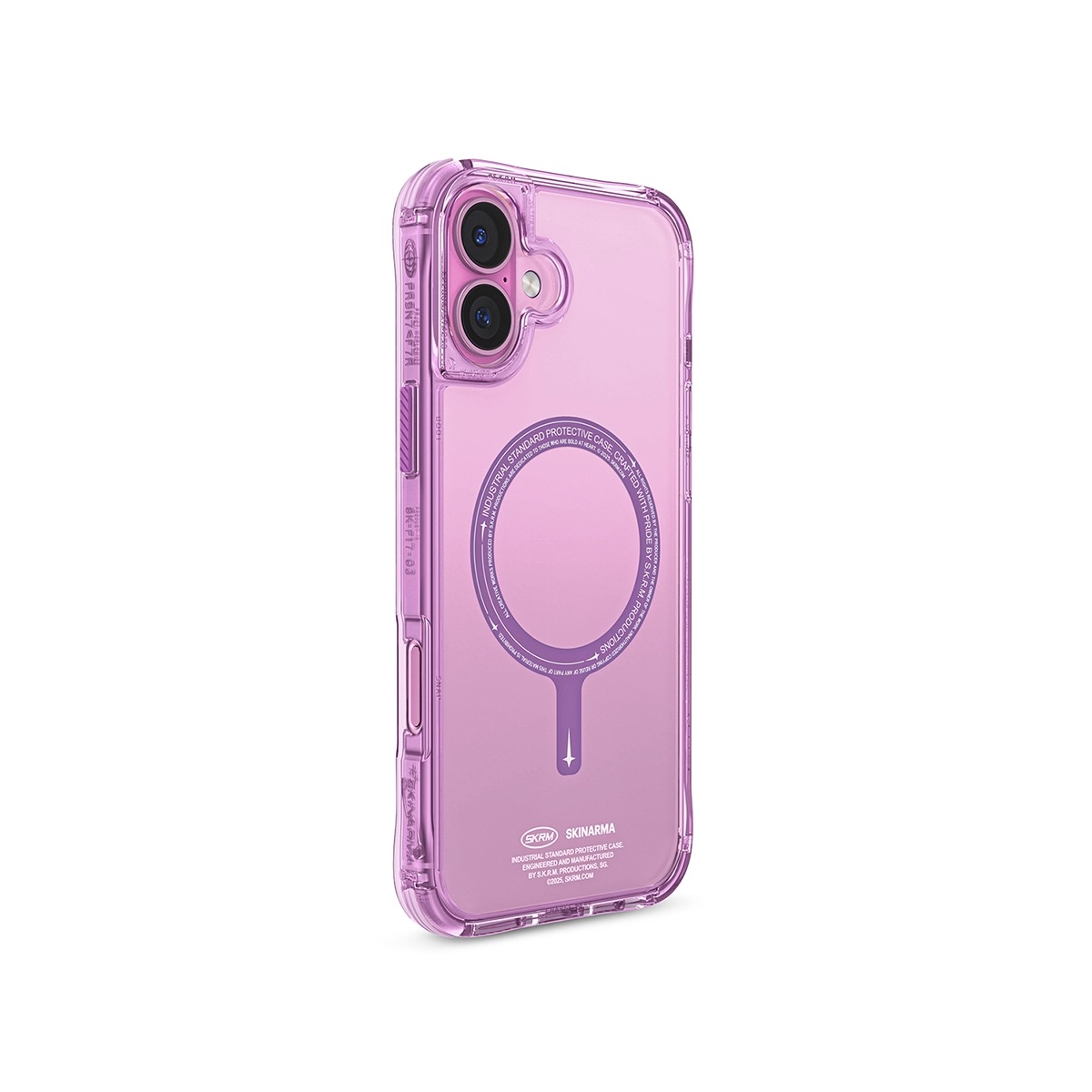 Foto 3 pulgar | Funda para iPhone 16 Plus Rosa Saido Skinarma