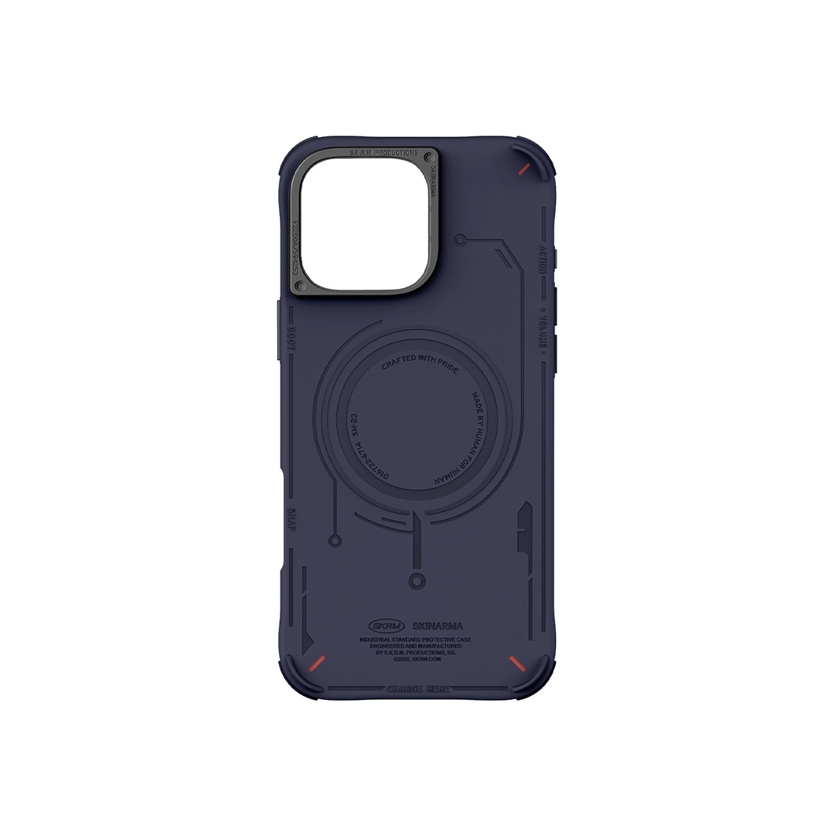 Funda para Iphone 16 Pro Azul Skinarma Mecha