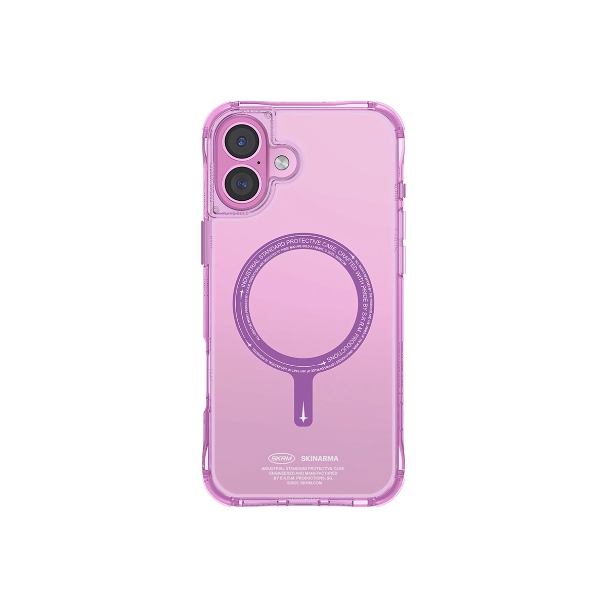 Funda para iPhone 16 Rosa Saido Skinarma