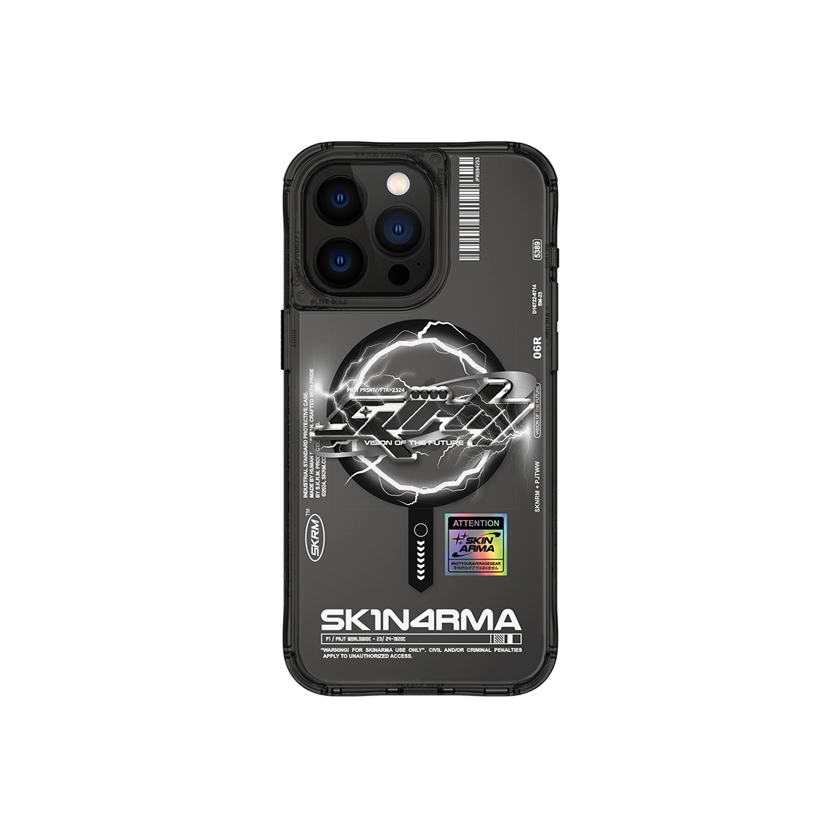 Funda Skinarma Bolt (Mag-Charge) Negro para iPhone 15 Pro