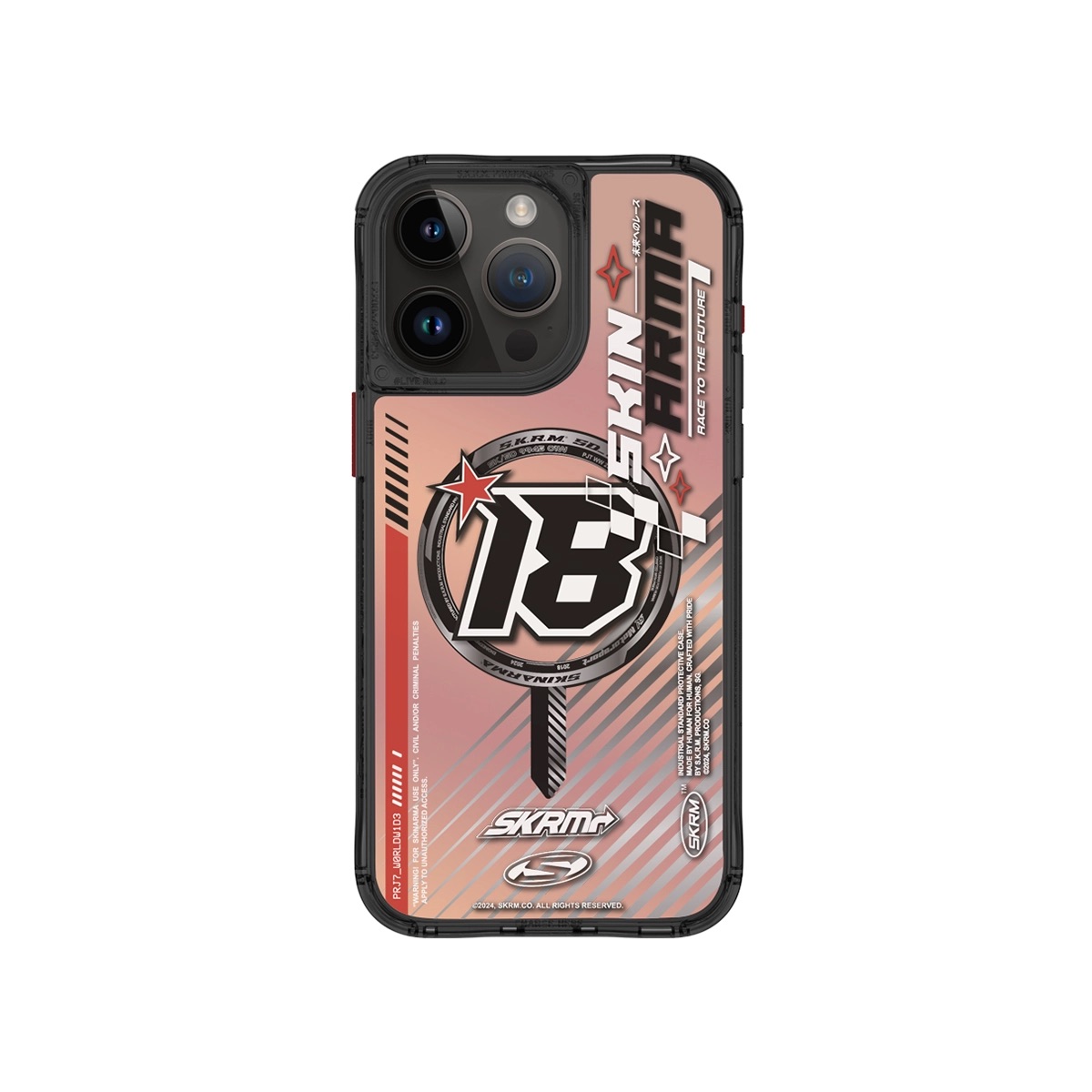 Funda para iPhone 15 Pro Max Negro Drift de Skinarma