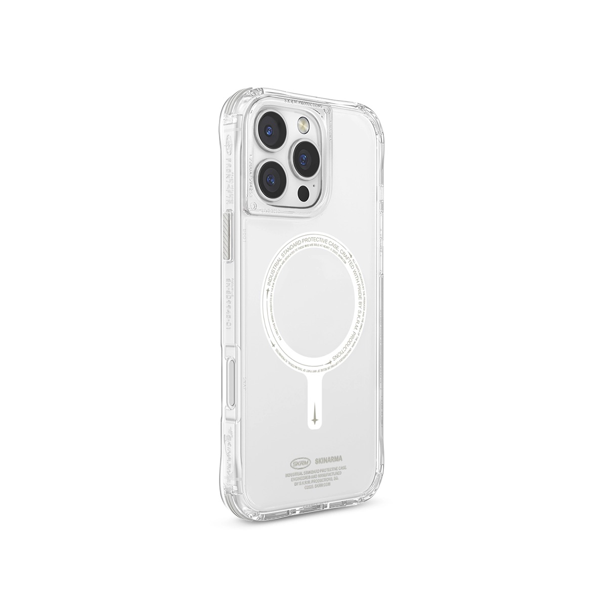 Foto 3 | Funda para iPhone 16 Pro Max Transparente Saido (mag-charge) de Skinarma