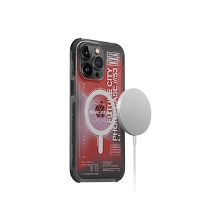 Foto 2 | Funda para Iphone 14 Pro Max Skinarma Rojo Shorai Mag-charge
