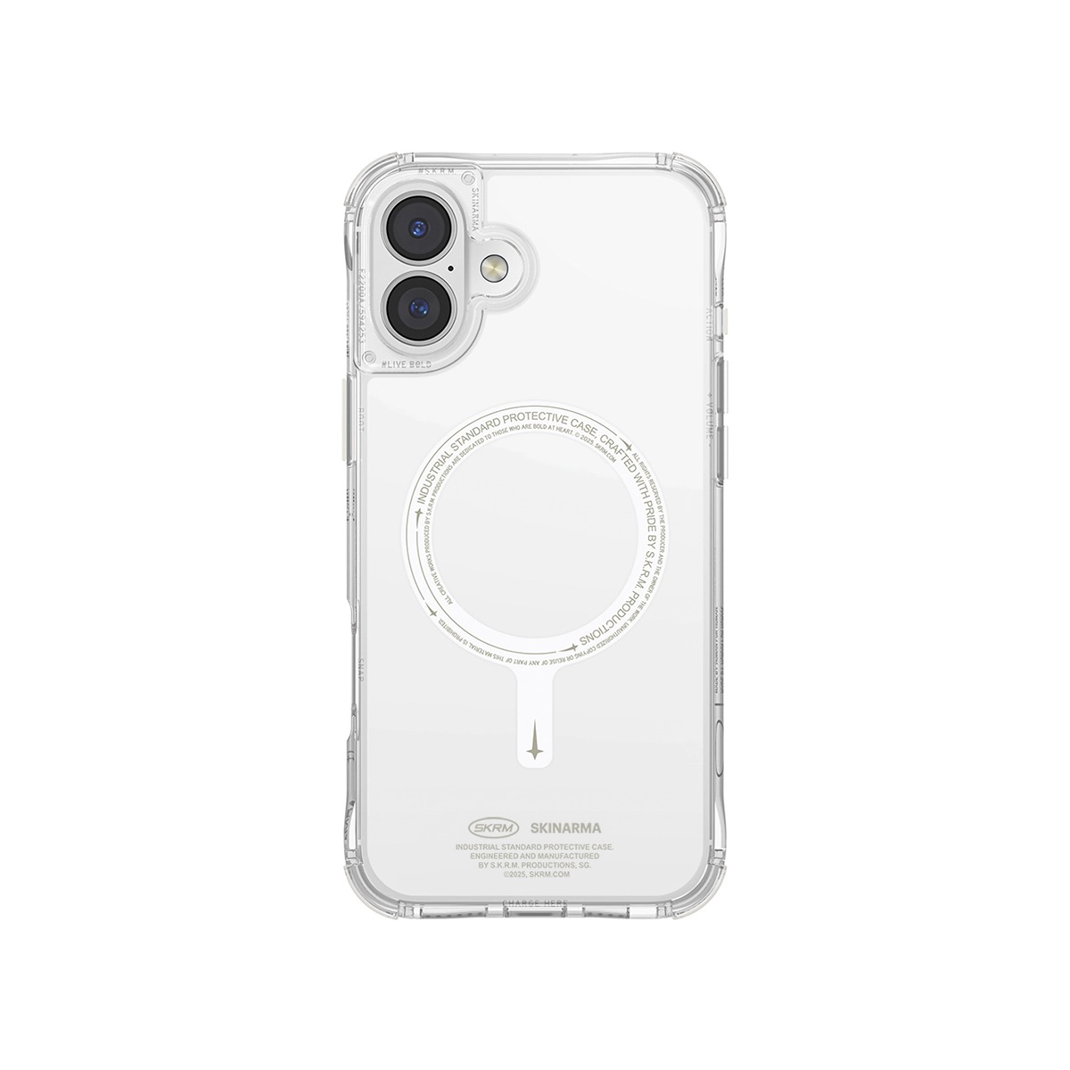 Foto 2 pulgar | Funda para iPhone 16 Plus Verde Lima Saido Skinarma