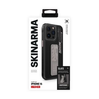 Foto 6 | Funda para iPhone 15 Pro Max Gris Slate de Skinarma