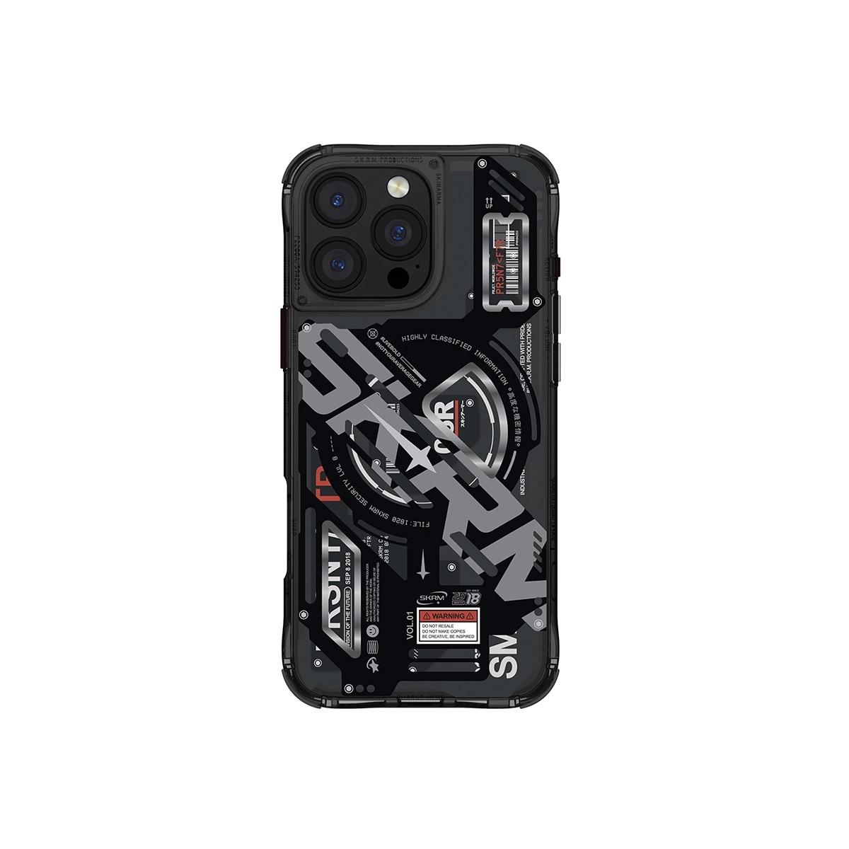 Foto 2 pulgar | Funda para iPhone 16 Pro Negro Ekho Skinarma