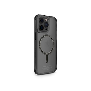 Foto 4 | Funda y Tarjetero para iPhone 15 Pro Negro Saido + Kado de Skinarma