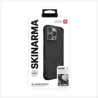 Foto 4 | Funda para Iphone 16 Pro Max Skinarma Negro Mecha