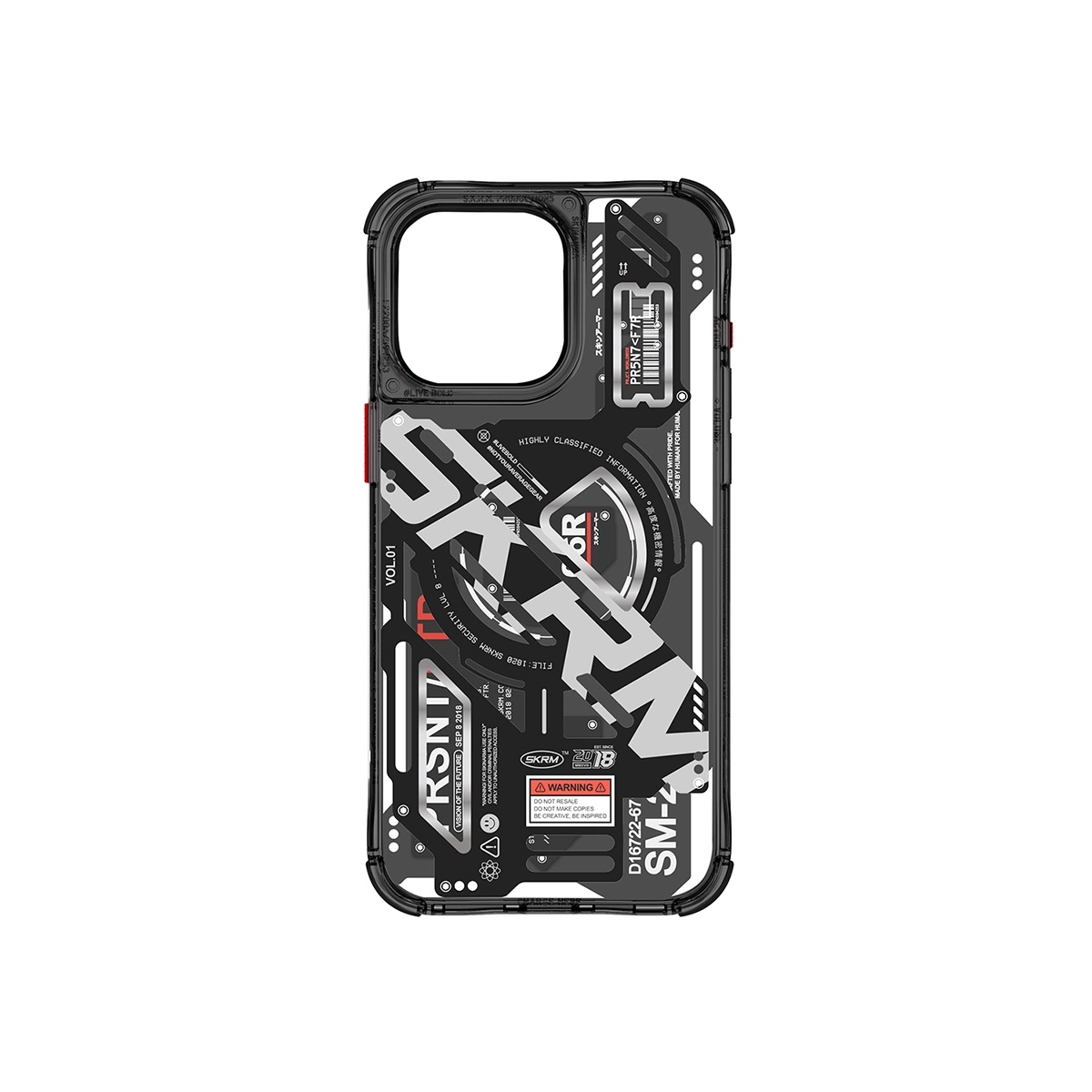 Foto 4 pulgar | Funda Skinarma Ekho (Mag-Charge) Negro para iPhone 15 Pro Max