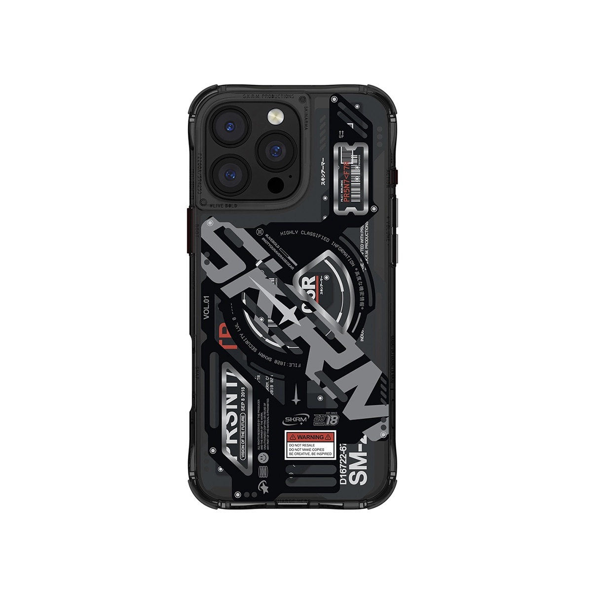 Foto 2 pulgar | Funda para iPhone 16 Pro Max Negro Ekho (mag-charge) de Skinarma