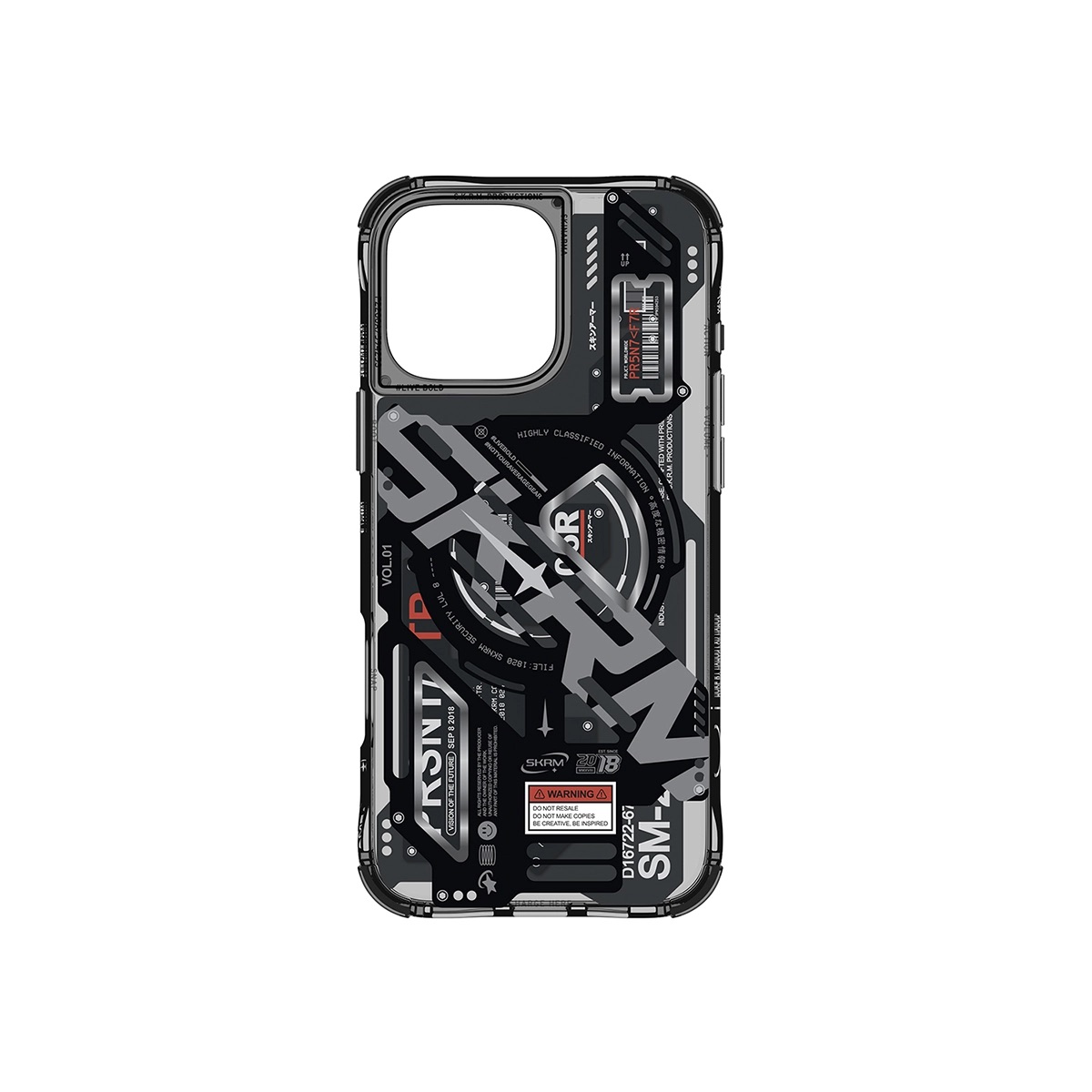 Foto 4 pulgar | Funda para iPhone 16 Pro Max Negro Ekho (mag-charge) de Skinarma
