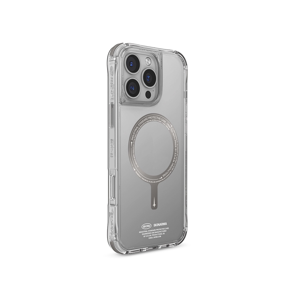 Foto 3 pulgar | Funda para iPhone 16 Pro Titanio Saido Skinarma