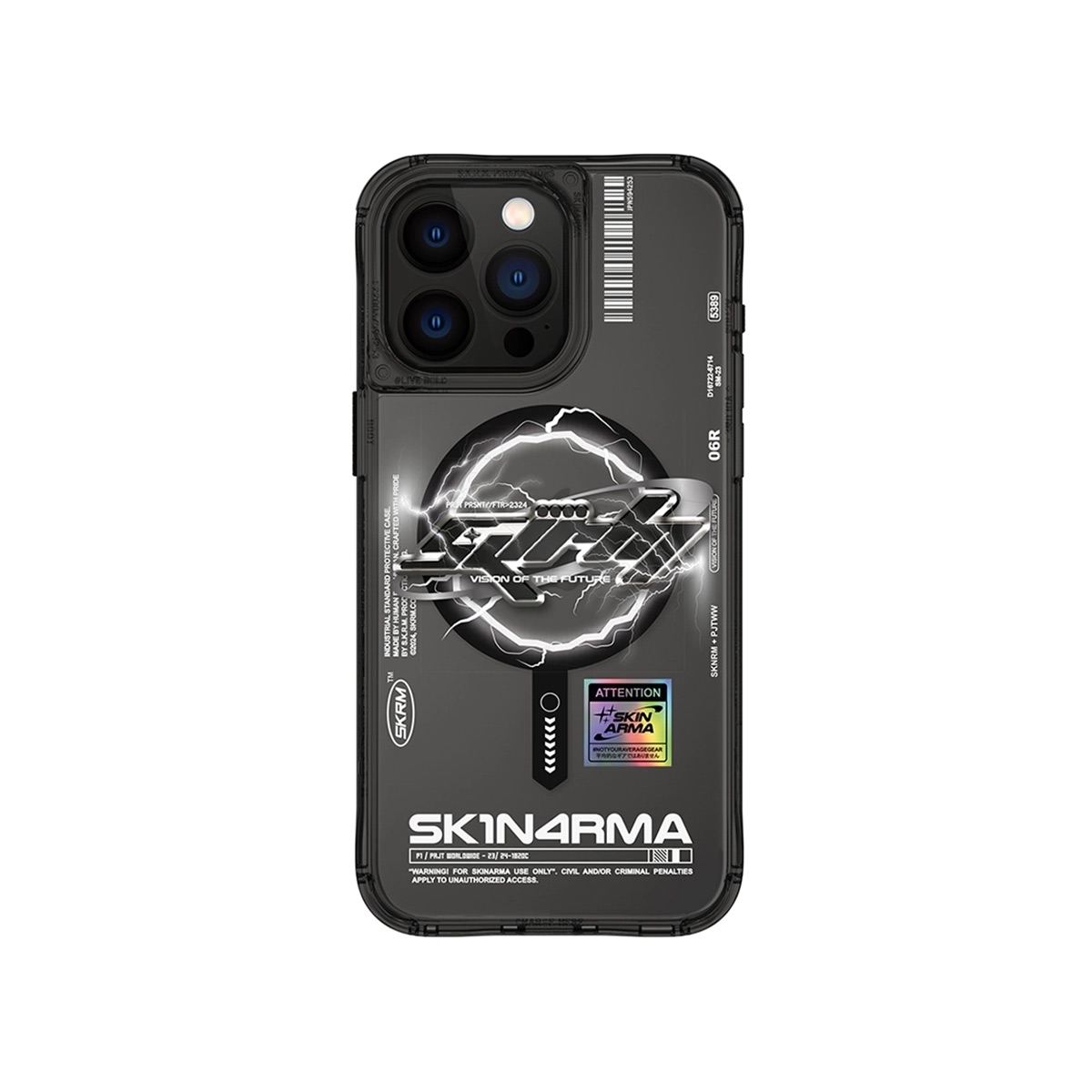 Foto 2 pulgar | Funda Skinarma Bolt (Mag-Charge) Negro para iPhone 15 Pro Max
