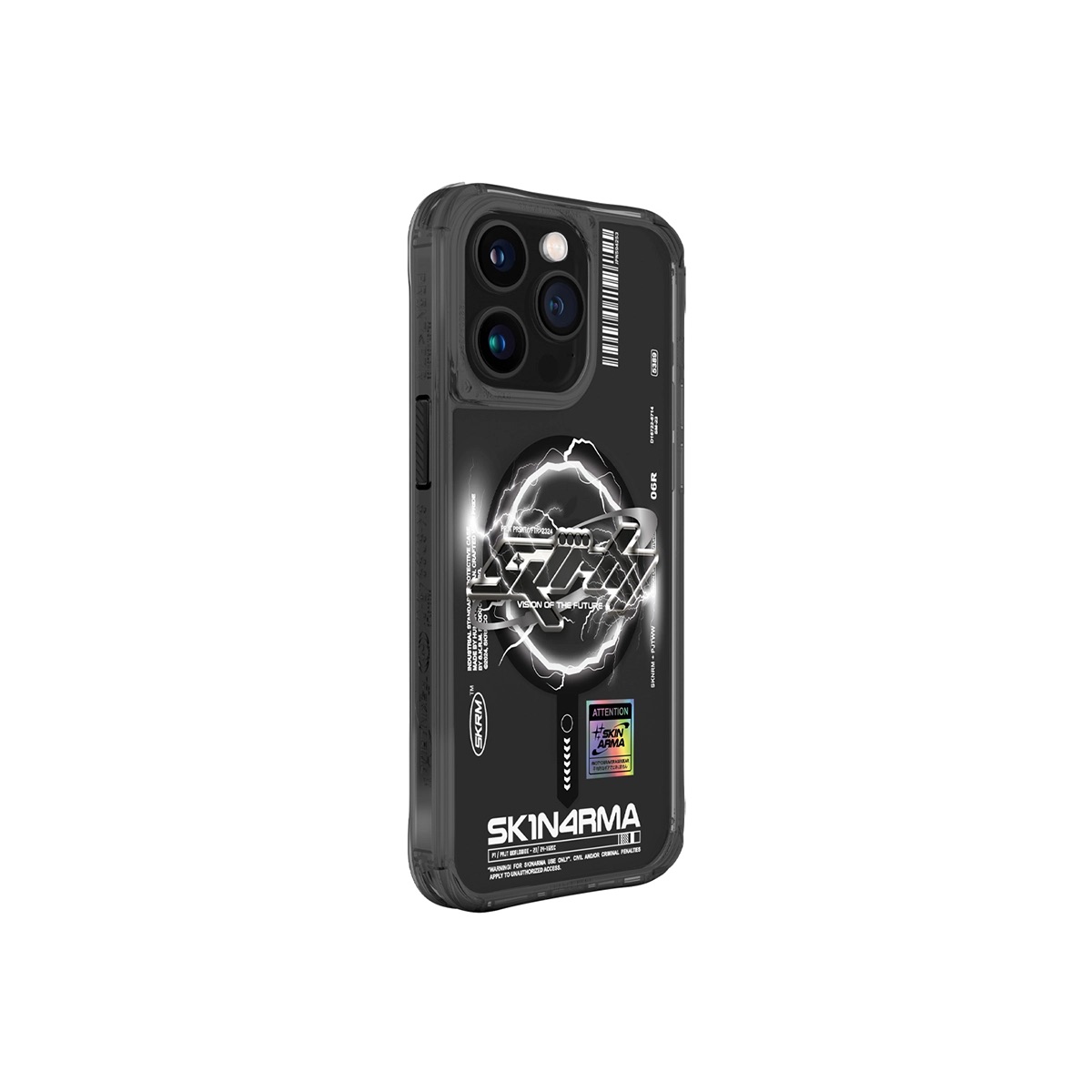 Foto 3 pulgar | Funda Skinarma Bolt (Mag-Charge) Negro para iPhone 15 Pro Max