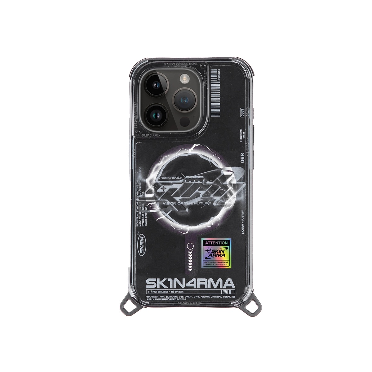 Foto 4 pulgar | Funda Skinarma Bolt (Mag-Charge) Negro para iPhone 15 Pro Max