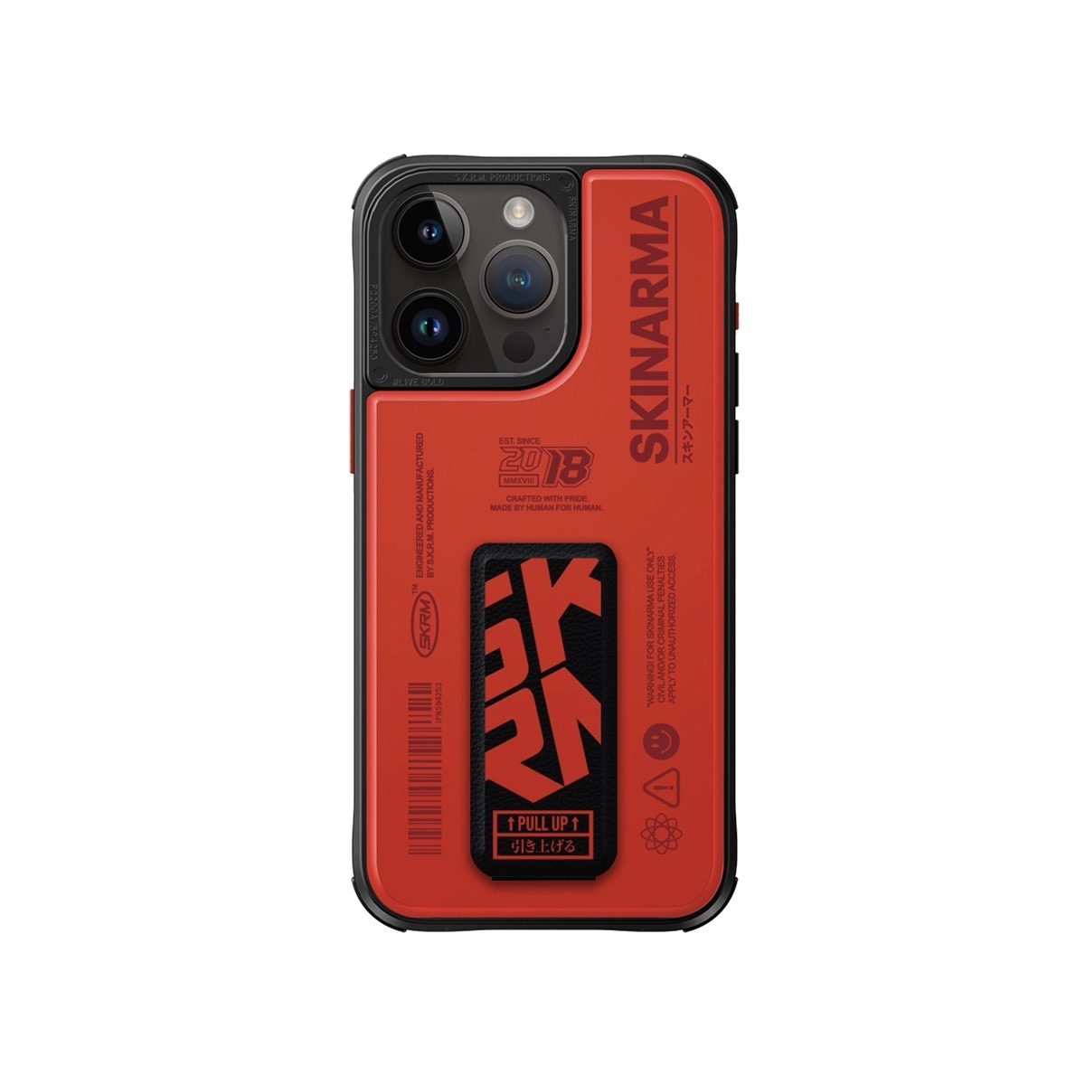Foto 2 pulgar | Funda para iPhone 15 Pro Max Naranja Spunk de Skinarma