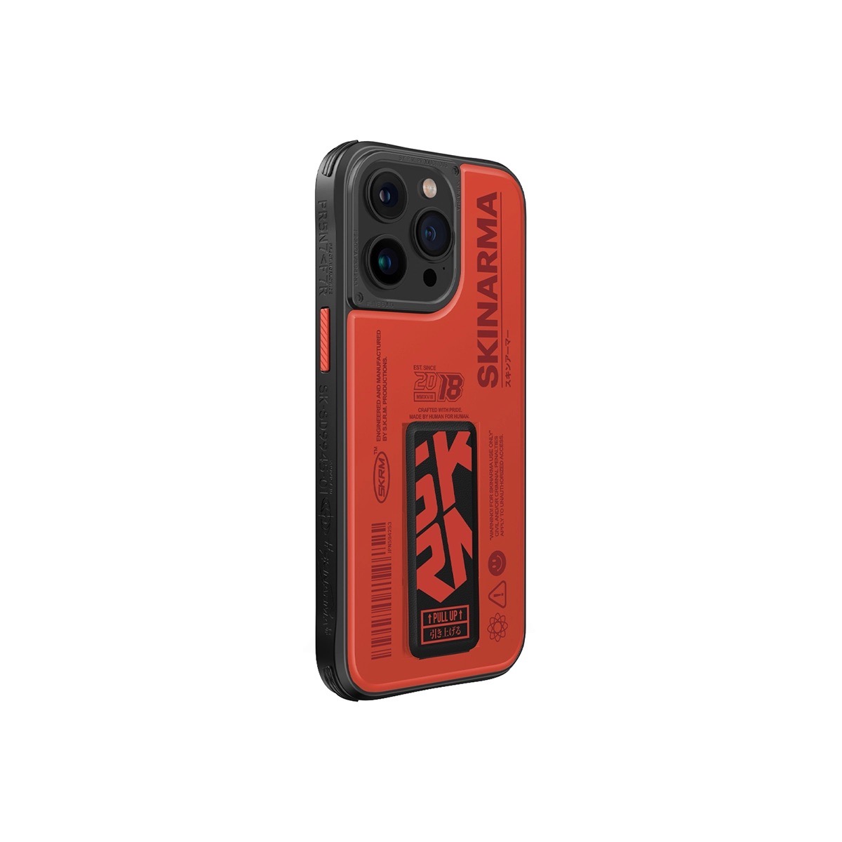 Foto 3 pulgar | Funda para iPhone 15 Pro Max Naranja Spunk de Skinarma