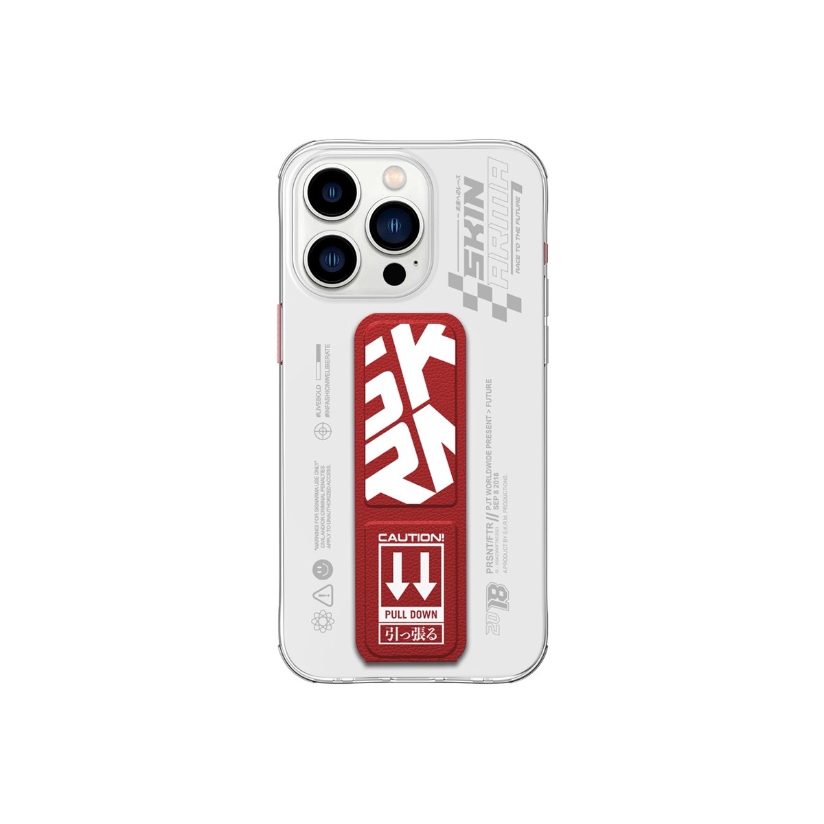 Foto 2 pulgar | Funda para iPhone 15 Pro Rojo Apex de Skinarma