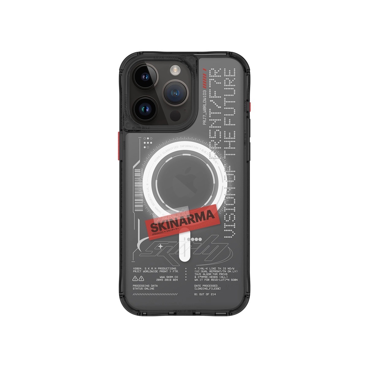 Foto 2 pulgar | Funda para iPhone 15 Pro Max Negro Orion (mag-charge) de Skinarma