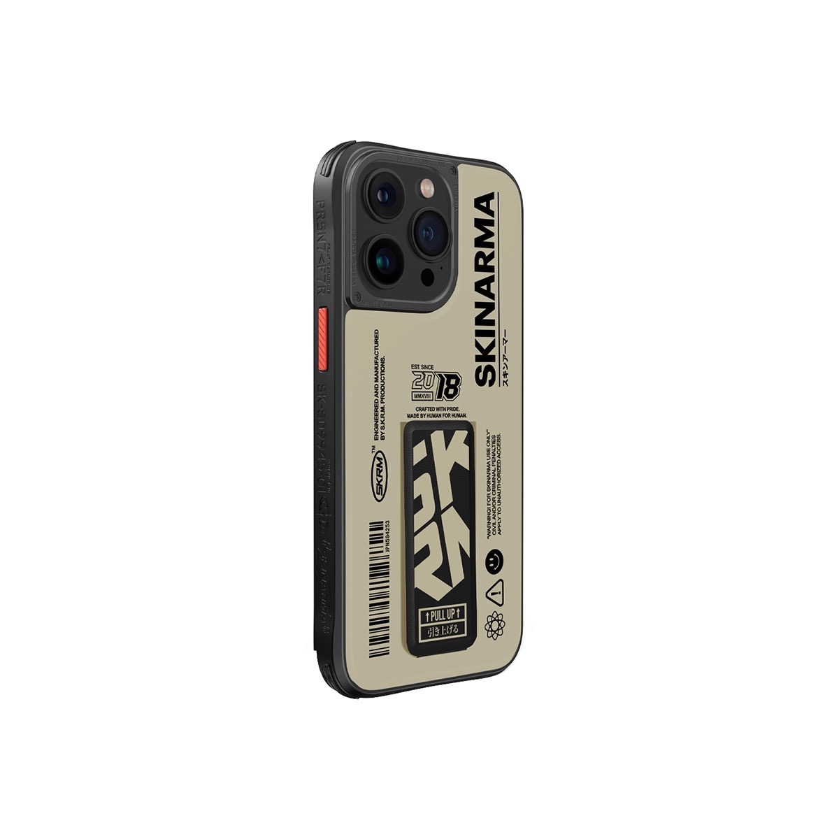 Foto 3 pulgar | Funda para iPhone 15 Pro Max Marfil Spunk (mag-charge) de Skinarma